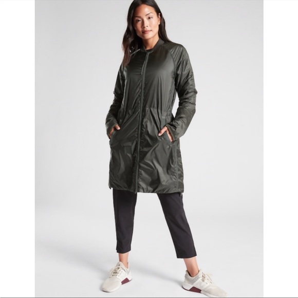 ATHLETA Summit PrimaLoft Shell Parka Black NWT - Picture 3 of 8